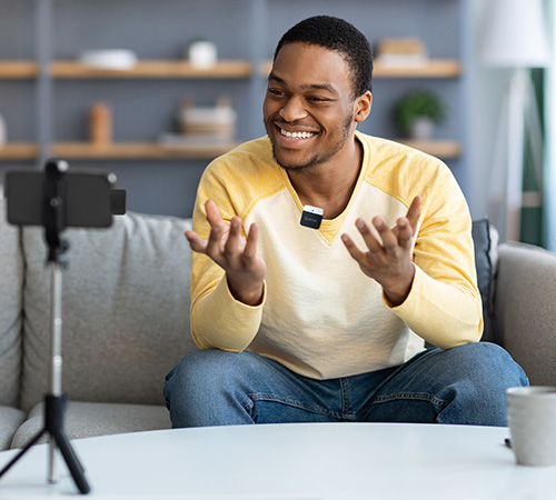 BY-M1LV-D 2.4GHz Wireless Microphone