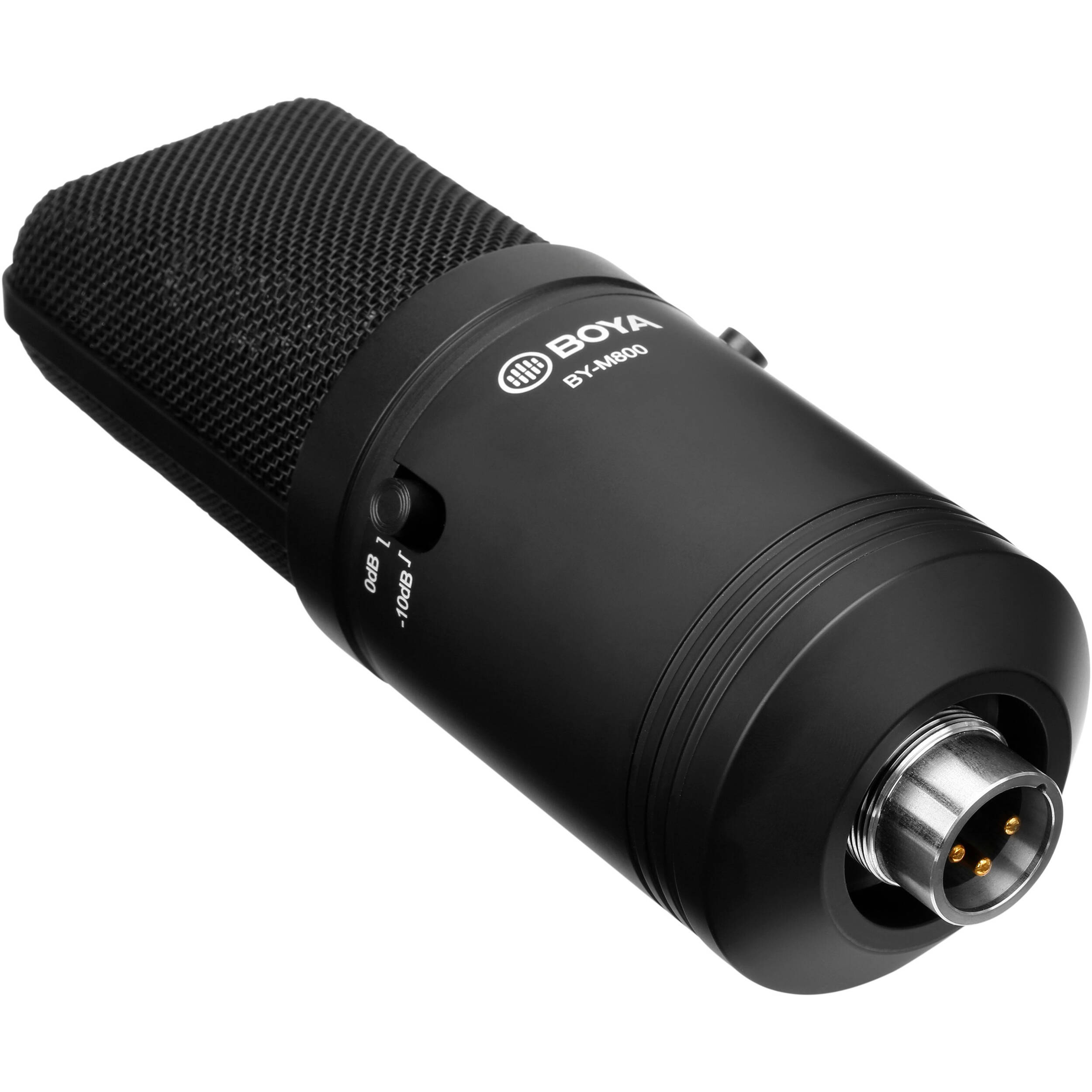 BOYA BY-M800 Large-Diaphragm Cardioid Condenser Studio Microphone