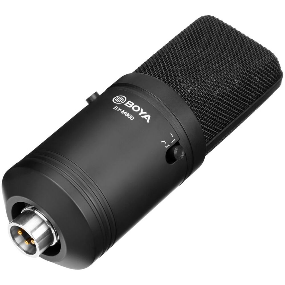 BOYA BY-M800 Large-Diaphragm Cardioid Condenser Studio Microphone