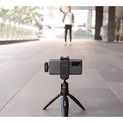 BOYA BY-WM3T2-U1 Digital True-Wireless Microphone System with USB Type-C Connector for Mobile Devices (2.4 GHz)