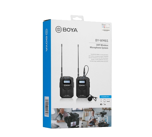BY-WM6S UHF Wireless Microphone System
