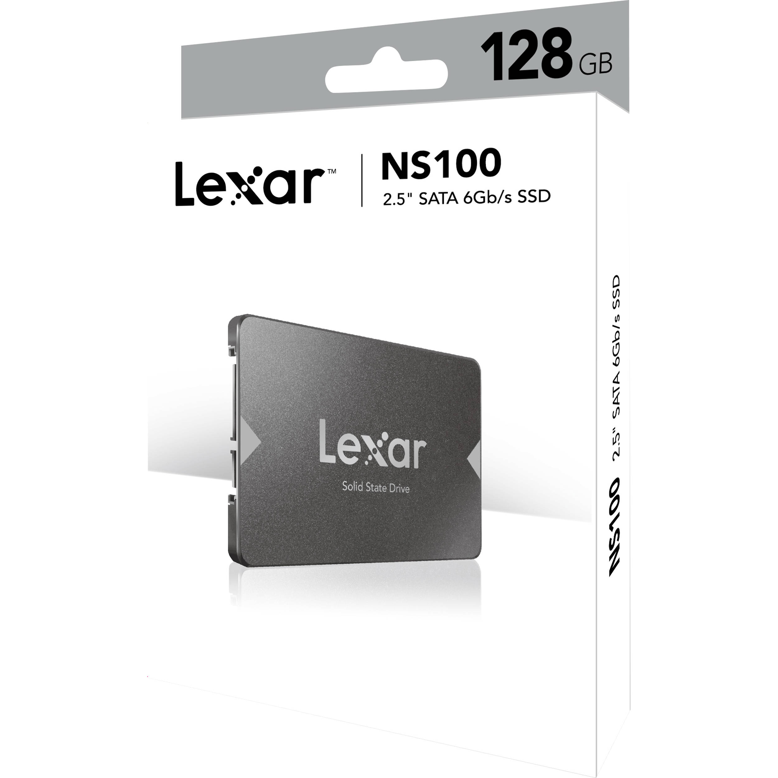 Lexar 128GB NS100 SATA III 2.5" Internal SSD