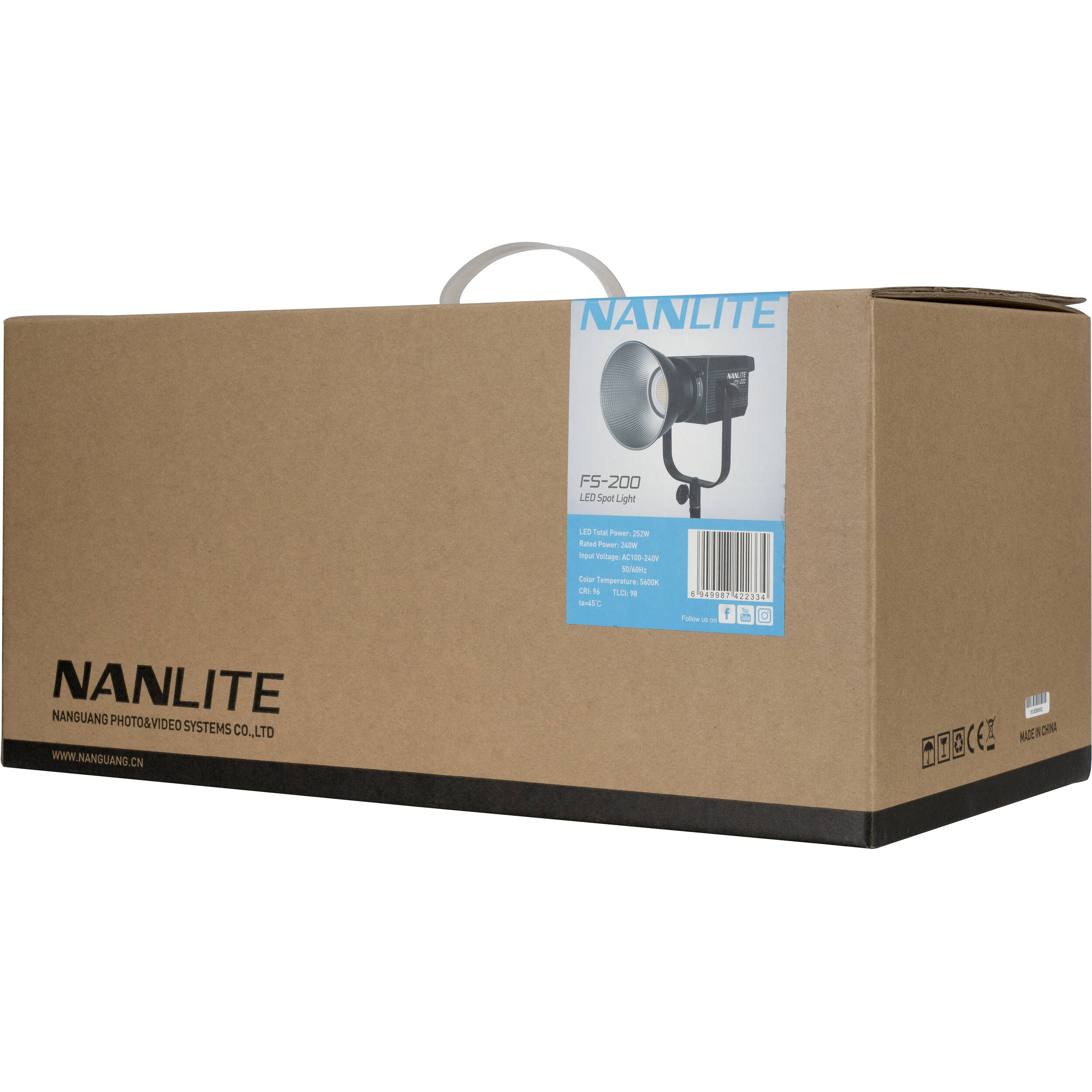 Nanlite FS-200 LED Daylight AC Monolight