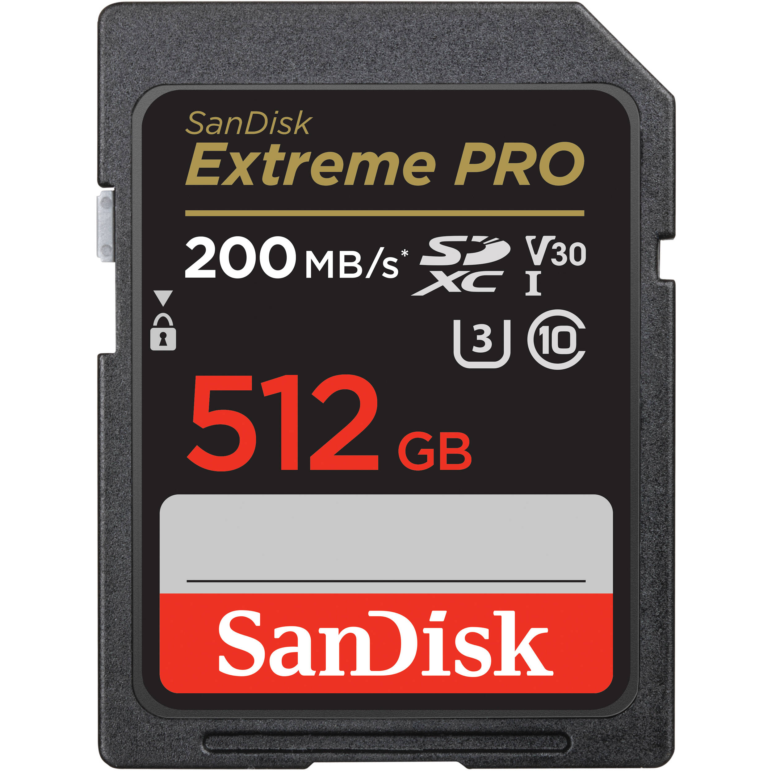 SanDisk 512GB Extreme PRO UHS-I SDXC Memory Card