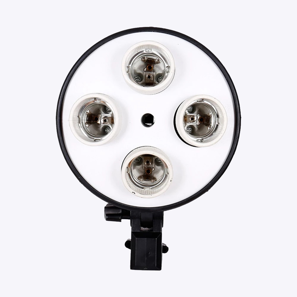 General 2 soft box with 4 lamp holder TL-4 kit with 8 Bulbs