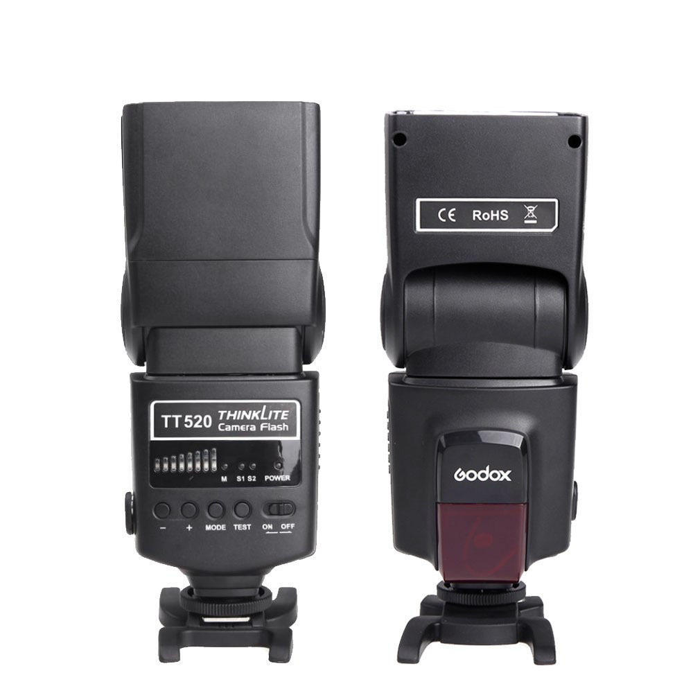 GODOX TT520II Flash Speedlite for Canon Nikon Pentax Olympus DSLR Camera and Other Slr Cameras with Standard Shoe