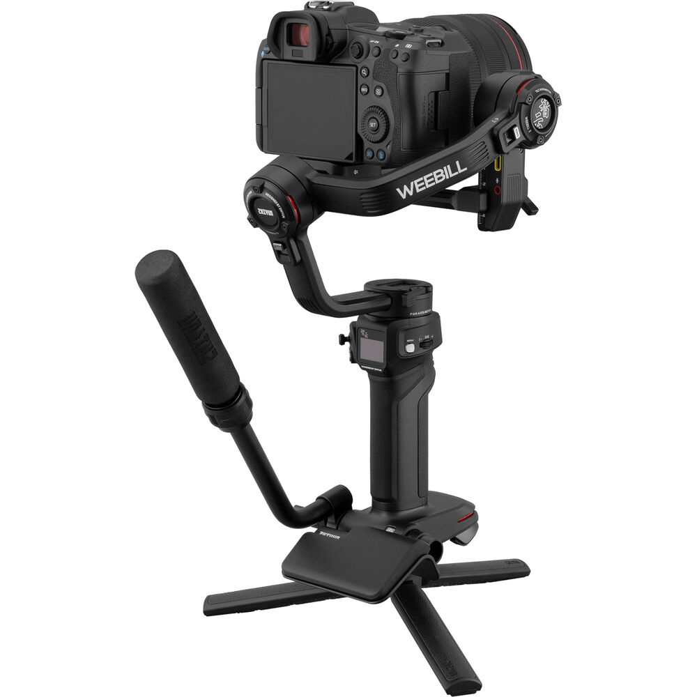 Zhiyun WEEBILL-3 Handheld Gimbal Stabilizer Combo with Extendable Grip Set and Backpack