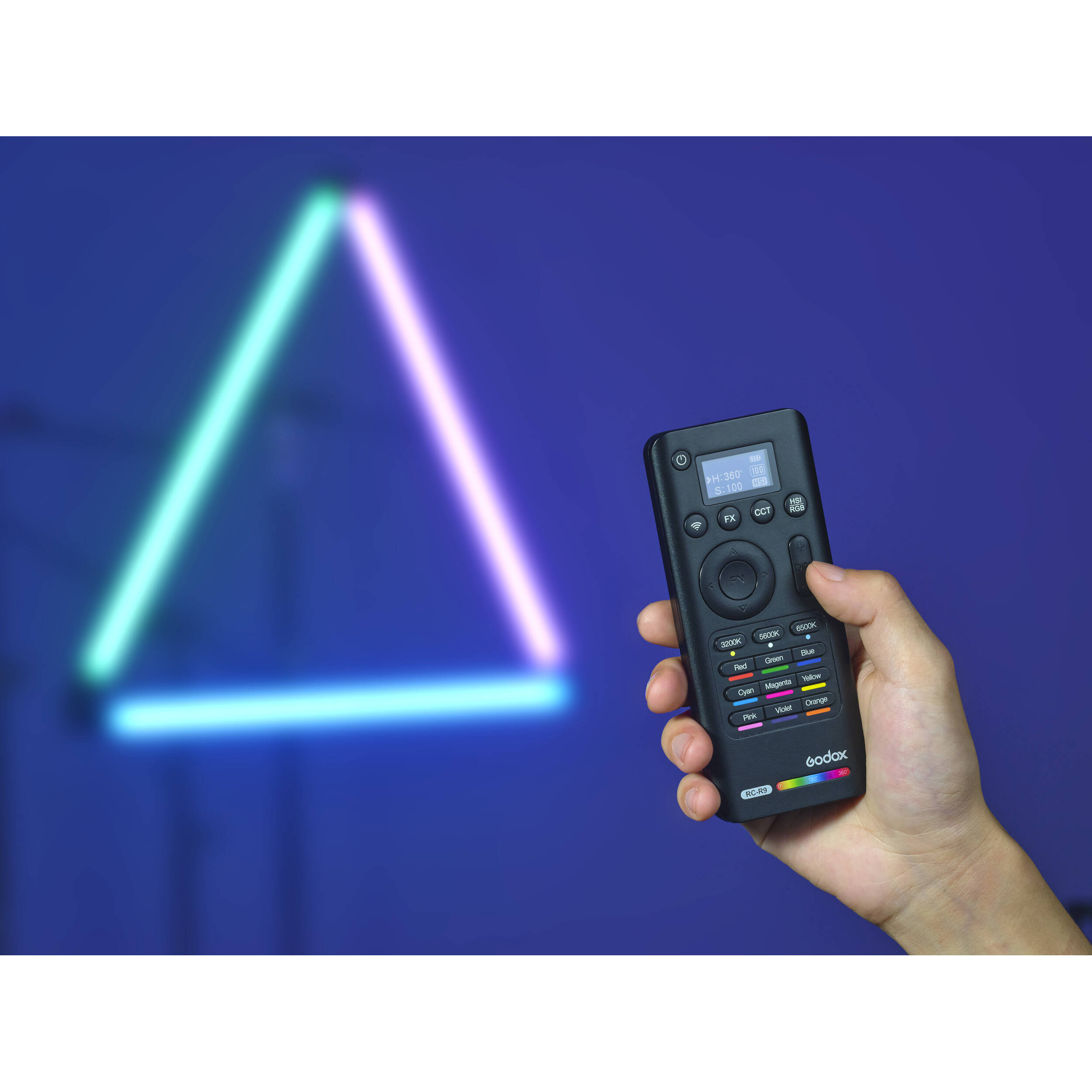 Godox TL120 RGB LED Tube Light (120cm, 4-Light Kit)