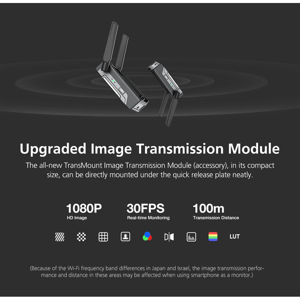 Zhiyun-Tech Transmount HDMI Wireless Video Transmitter for WEEBILL-S/CRANE 3S/2S