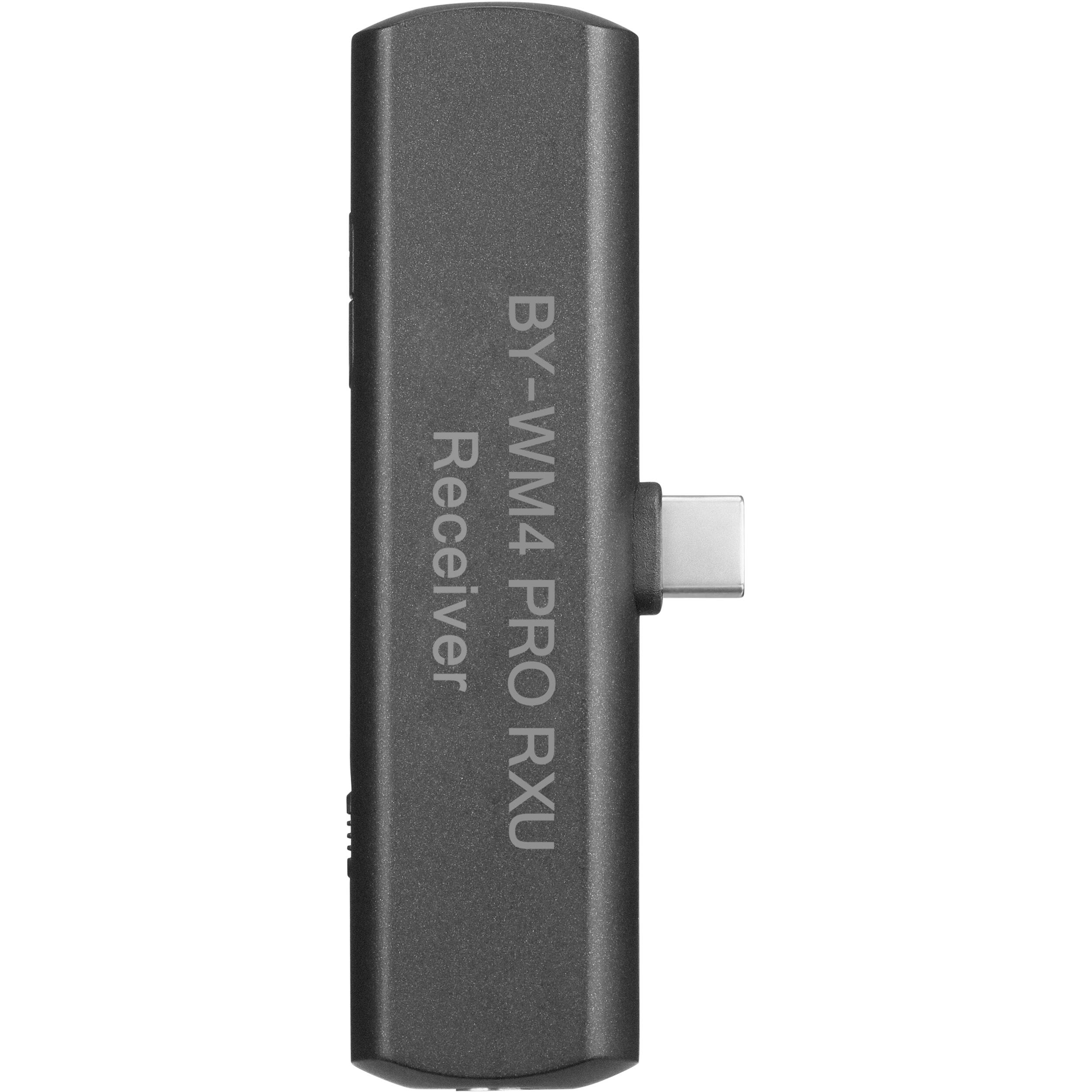 BOYA BY-WM4 PRO RXU Dual-Channel Digital Wireless Receiver for USB Type-C Devices