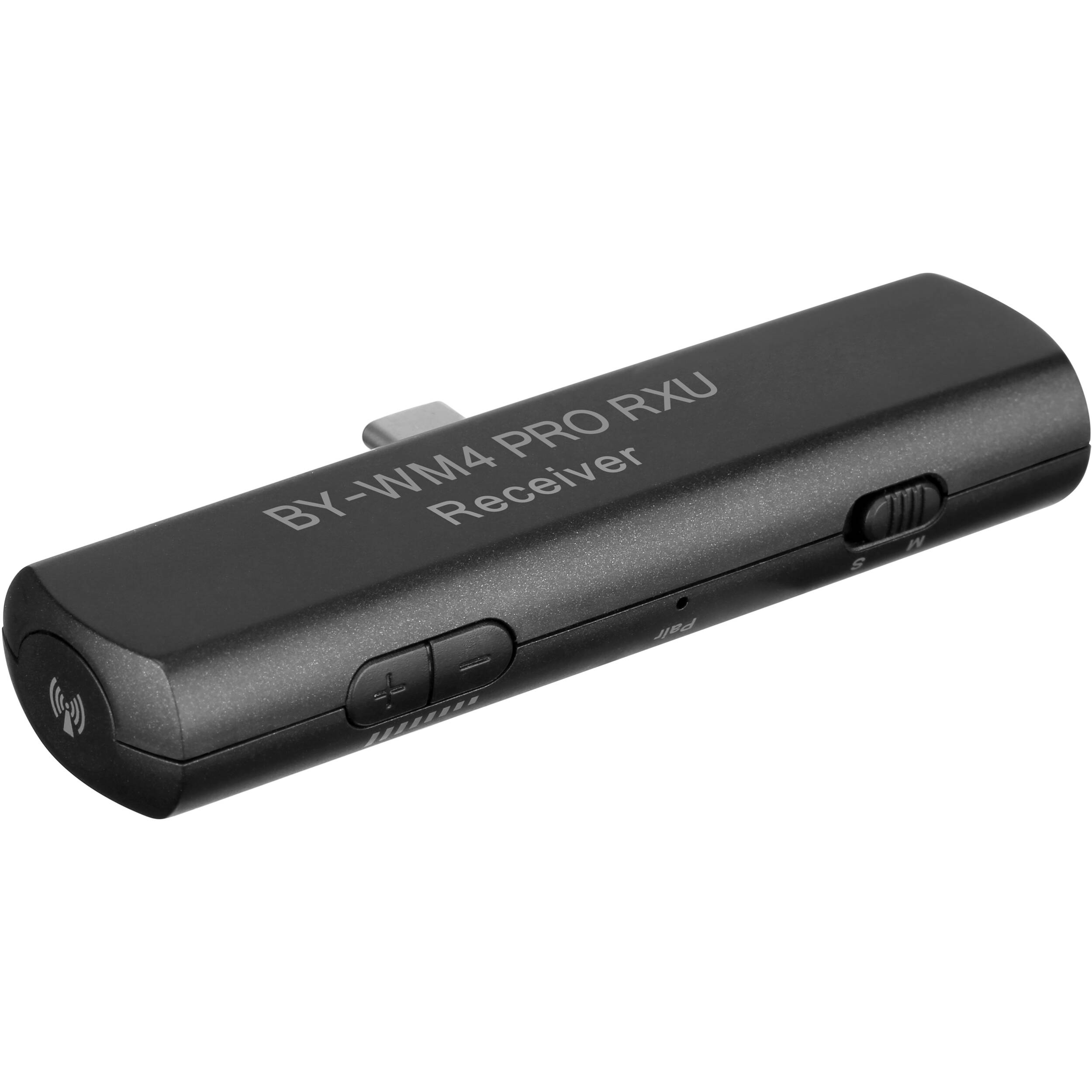 BOYA BY-WM4 PRO RXU Dual-Channel Digital Wireless Receiver for USB Type-C Devices